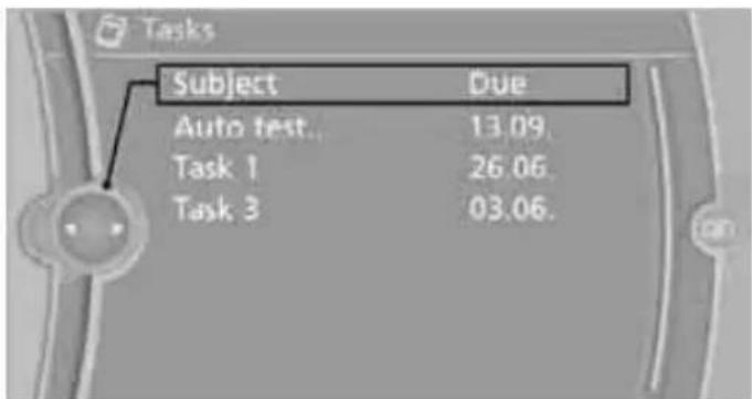 BMW 335i Coupe (2012) - Sorting task list - 1