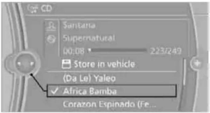 BMW 335i Coupe (2012) - CDs/DVDs with compressed audio files - 2