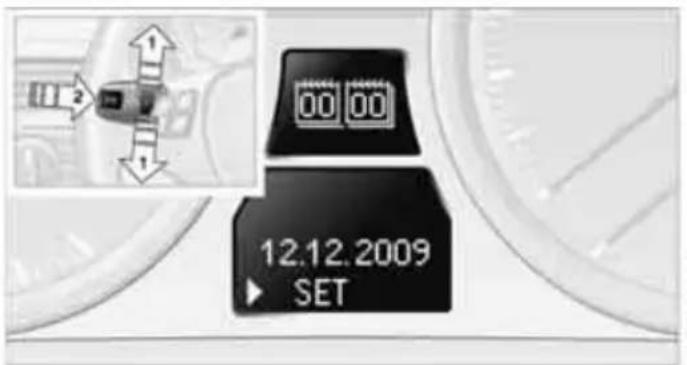 BMW 335i Coupe (2012) - In the instrument cluster - 1