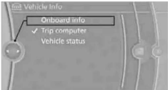 BMW 335i Coupe (2012) - Displays on the Control Display - 1