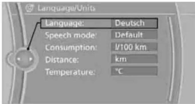 BMW 335i Coupe (2012) - Setting the language - 1