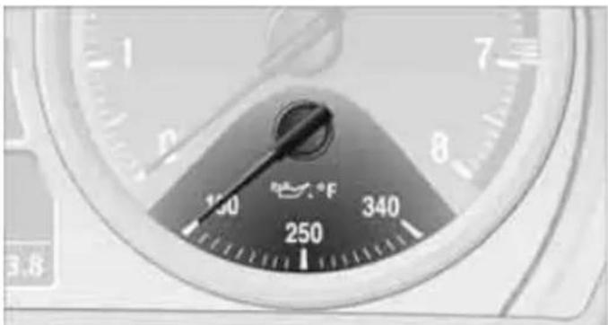 BMW 335i Coupe (2012) - Engine oil temperature - 1