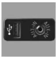 BMW 528i xDrive Sedan (2012) - Connection of a USB device via the USB audio interface - 2