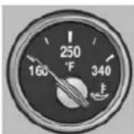 BMW 528i xDrive Sedan (2012) - Engine oil temperature - 1