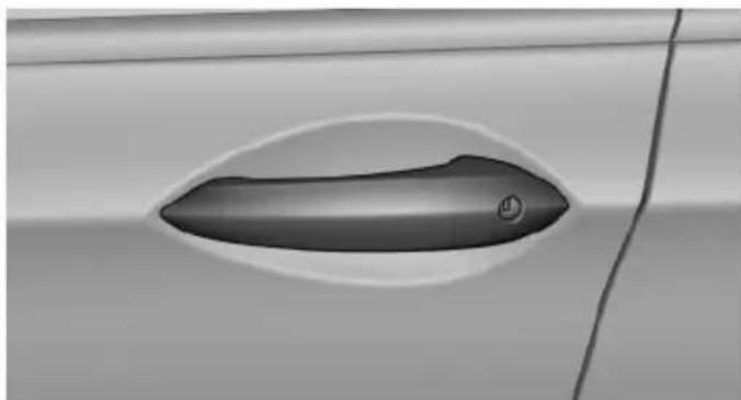 BMW 550i xDrive Sedan (2012) - Using the door lock - 1
