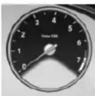 BMW 550i xDrive Sedan (2012) - Tachometer - 1