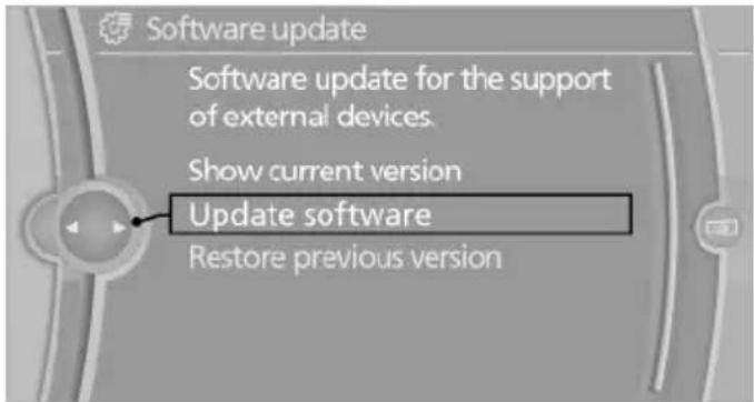 BMW 650i xDrive Coupe (2012) - Updating software via USB - 1