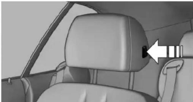 BMW 650i xDrive Coupe (2012) - Distance to the back of the head - 1