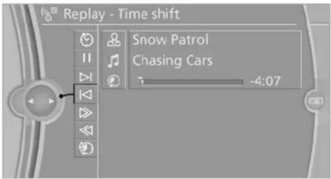 BMW 650i xDrive Coupe (2012) - Opening the timeshift function - 1