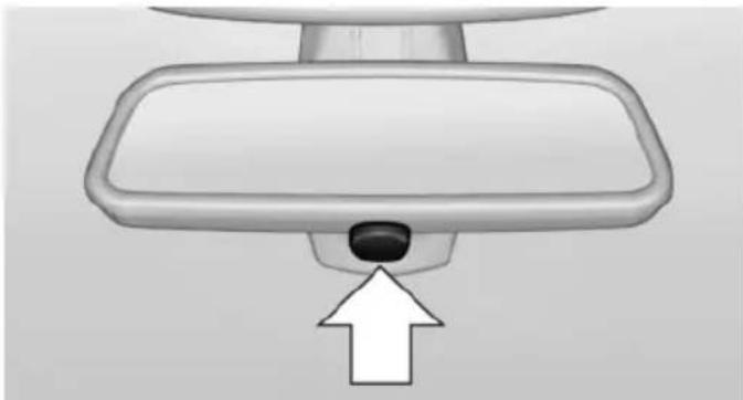 BMW 650i xDrive Coupe (2012) - Indicator lamp on the interior rearview mirror - 1