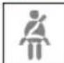 BMW 650i xDrive Coupe (2012) - Safety belt reminder for the driver's and front passenger seat - 1