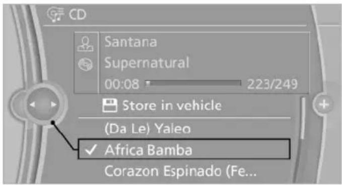 BMW 650i xDrive Coupe (2012) - CDs/DVDs with compressed audio files - 2