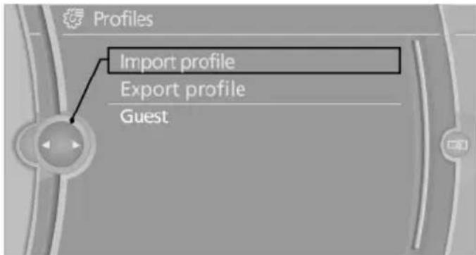BMW 650i xDrive Coupe (2012) - Importing profiles - 1