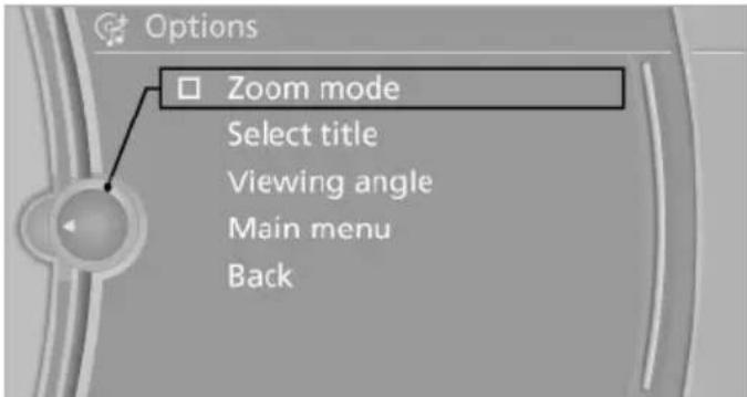 BMW 650i xDrive Coupe (2012) - Selecting the zoom - 1