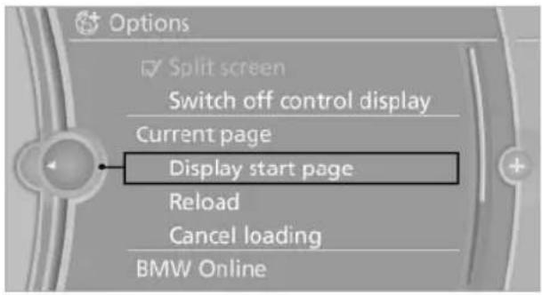 BMW 650i xDrive Convertible (2012) - Opening the start page - 1