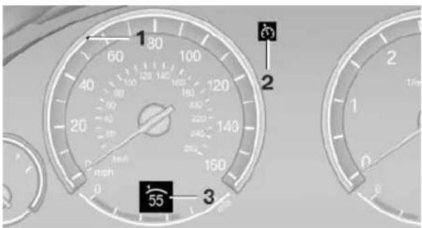 BMW 650i xDrive Convertible (2012) - Displays in the instrument cluster - 1
