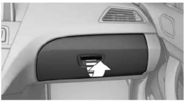 BMW 650i xDrive Convertible (2012) - In the glove compartment - 1