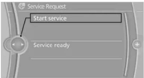 BMW 650i xDrive Convertible (2012) - Starting a Service Request - 1