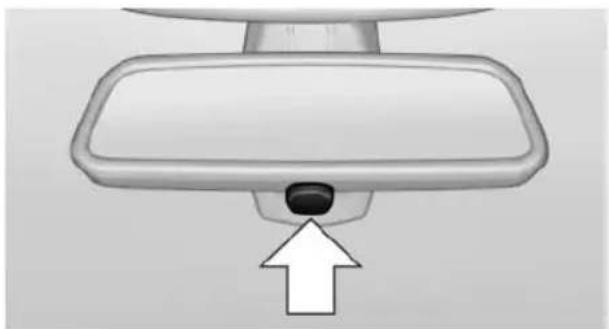 BMW 650i xDrive Convertible (2012) - Indicator lamp on the interior rearview mirror - 1