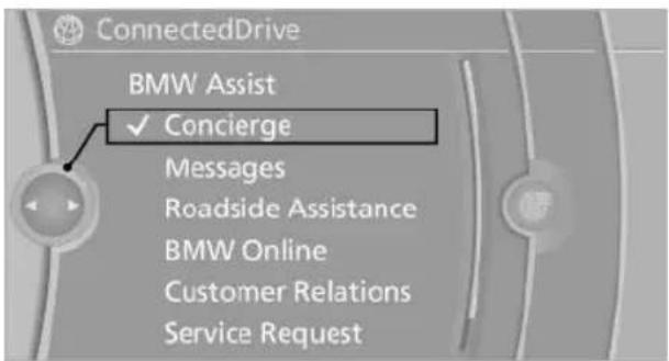 BMW 650i xDrive Convertible (2012) - Starting the Concierge service - 1