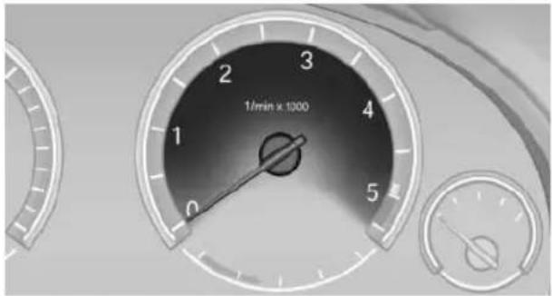 BMW 650i xDrive Convertible (2012) - Tachometer - 1