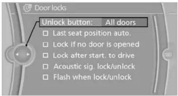 BMW 650i xDrive Convertible (2012) - "Unlock button:" - 1