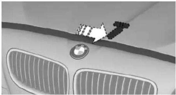 BMW 650i xDrive Convertible (2012) - Opening the hood - 4