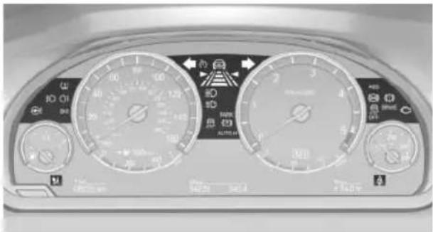 BMW 650i xDrive Convertible (2012) - Instrument cluster - 1