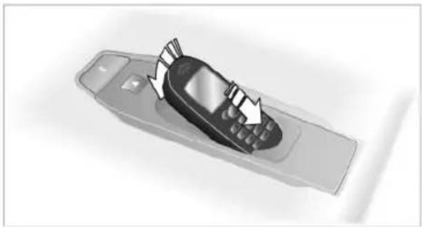 BMW X6 M (2012) - Inserting/removing the snap-in adapter - 5