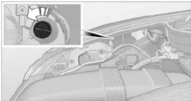 BMW X6 M (2012) - Turn signals, front - 1