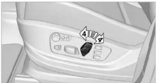 BMW X6 M (2012) - Adjusting electrically - 2