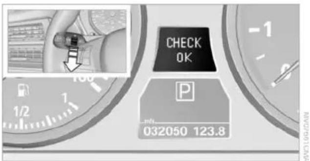 BMW X6 M (2012) - Viewing stored Check Control messages - 1