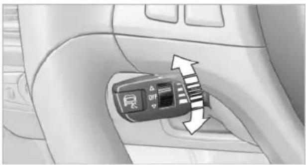 BMW X6 M (2012) - Selecting the distance - 1