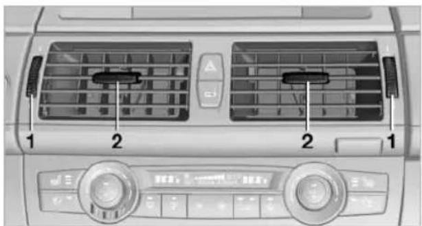 BMW X6 M (2012) - Front ventilation - 1