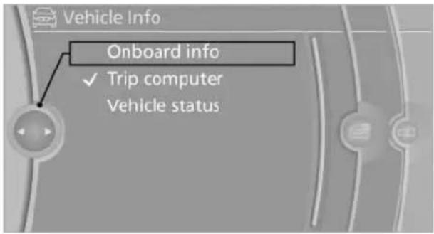 BMW X6 M (2012) - Displays on the Control Display - 1