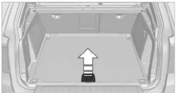 BMW X6 M (2012) - Floor panel flap - 1