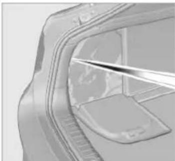 BMW X6 M (2012) - Brake lamps - 1