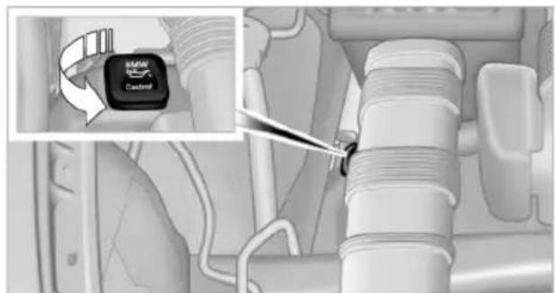 BMW X6 M (2012) - Filler neck - 1