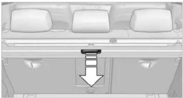 BMW X6 M (2012) - BMW X5: luggage compartment roller cover - 1