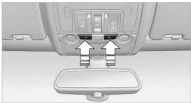 BMW X6 M (2012) - Reading lamps - 1