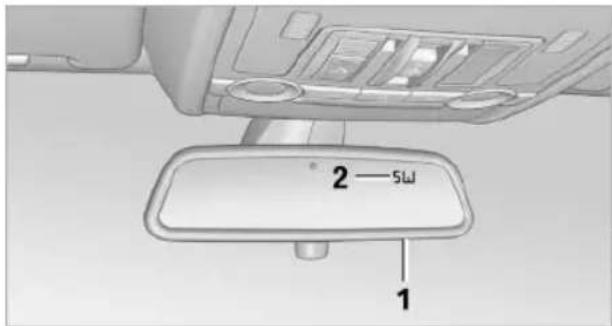 BMW X6 M (2012) - Digital compass\* - 1