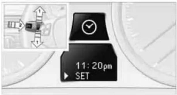 BMW 335i Convertible (2011) - In the instrument cluster - 1