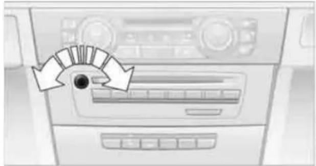 BMW 328i xDrive Sedan (2011) - Adjusting the volume of the instructions - 1