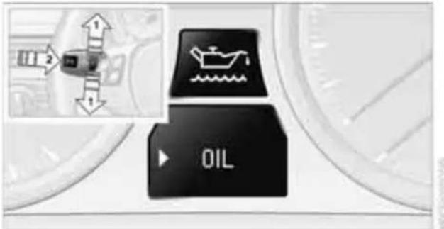 BMW 328i xDrive Sedan (2011) - Checking the engine oil level electronically\* - 1