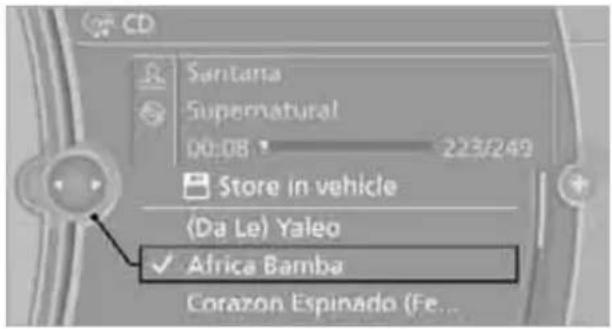 BMW 328i xDrive Sedan (2011) - CDs/DVDs with compressed audio files\* - 2
