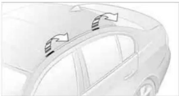 BMW 328i xDrive Sedan (2011) - Roof-mounted luggage rack\* - 1