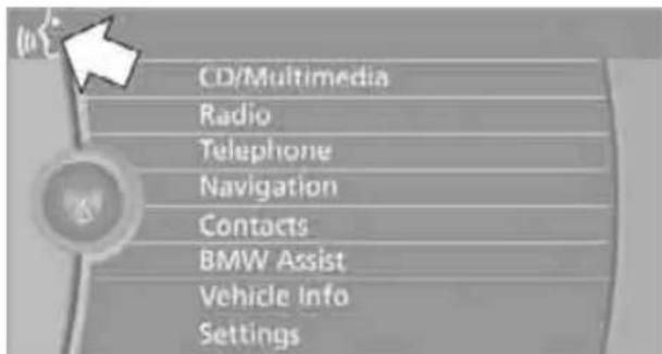 BMW 328i xDrive Sedan (2011) - Activating voice activation system - 2