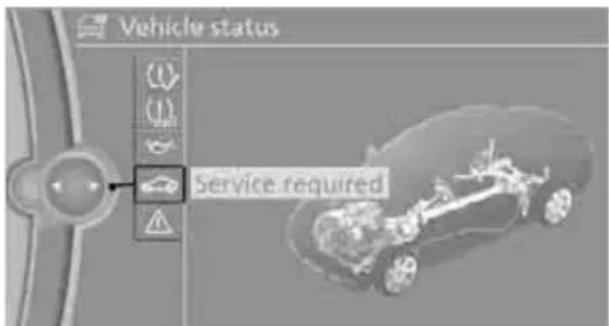 BMW 328i xDrive Sedan (2011) - BMW Maintenance System - 1