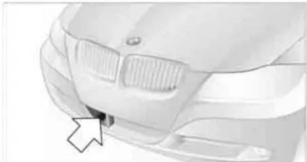 BMW 328i xDrive Sedan (2011) - Radar sensor - 1