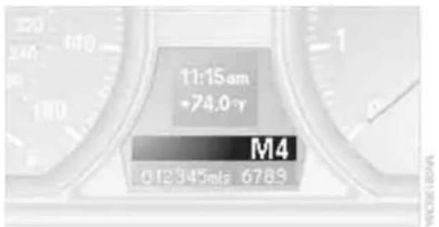 BMW 128i Coupe (2010) - Displays in the instrument cluster - 1